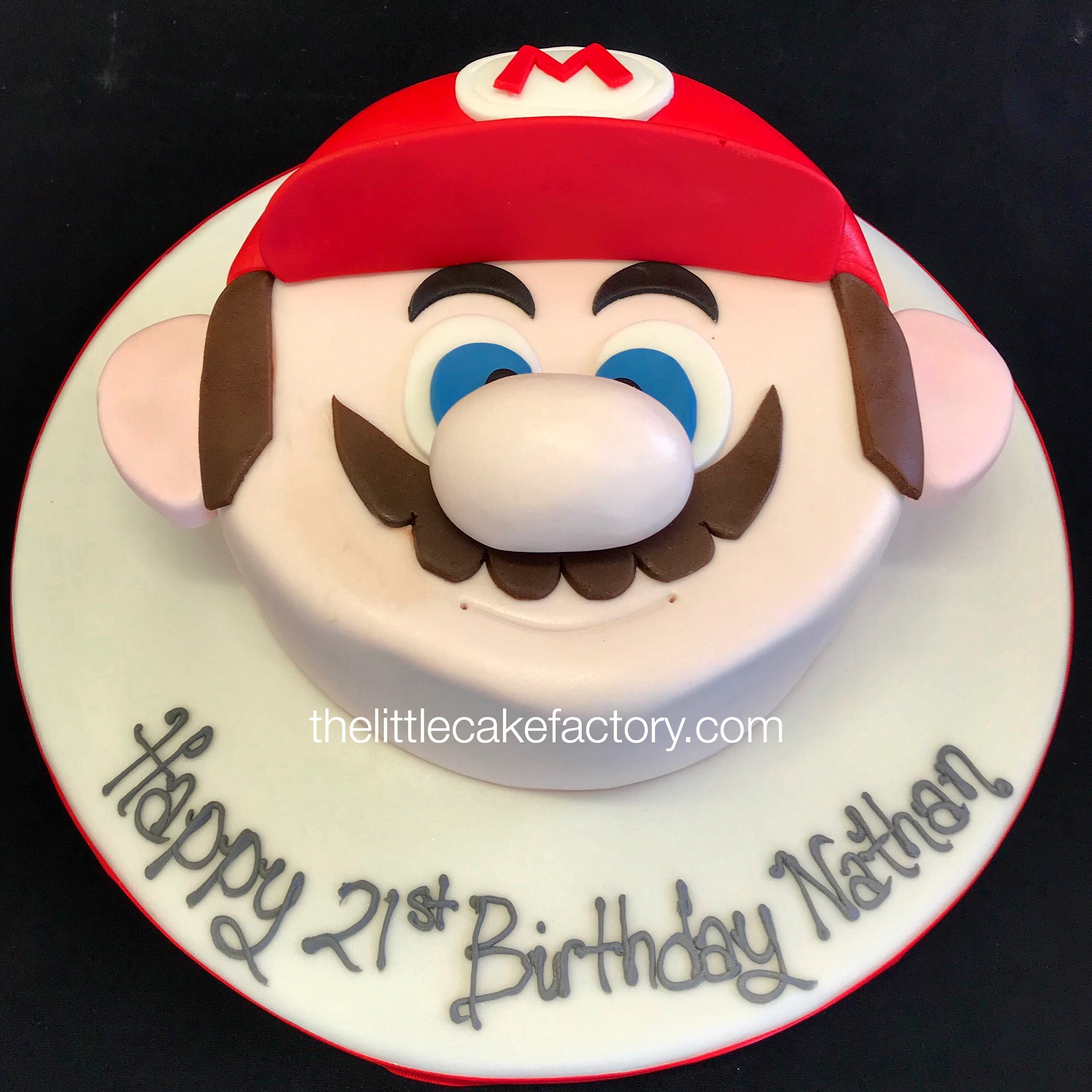Super mario face cake Cake | Novelty Cakes
